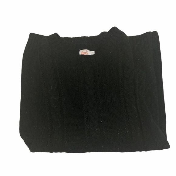 Wonder Nation Sweater Dress Pockets Black Large - Picture 7 of 10